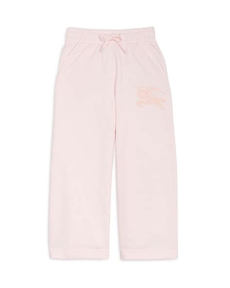 Burberry Girls' Equestrian Knight Cotton Jogger Pants